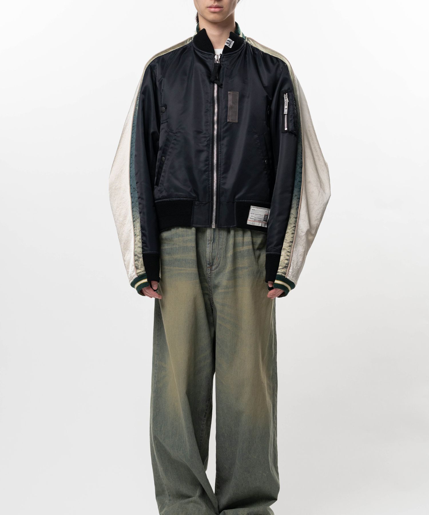Front Back Combined Flight Jacket