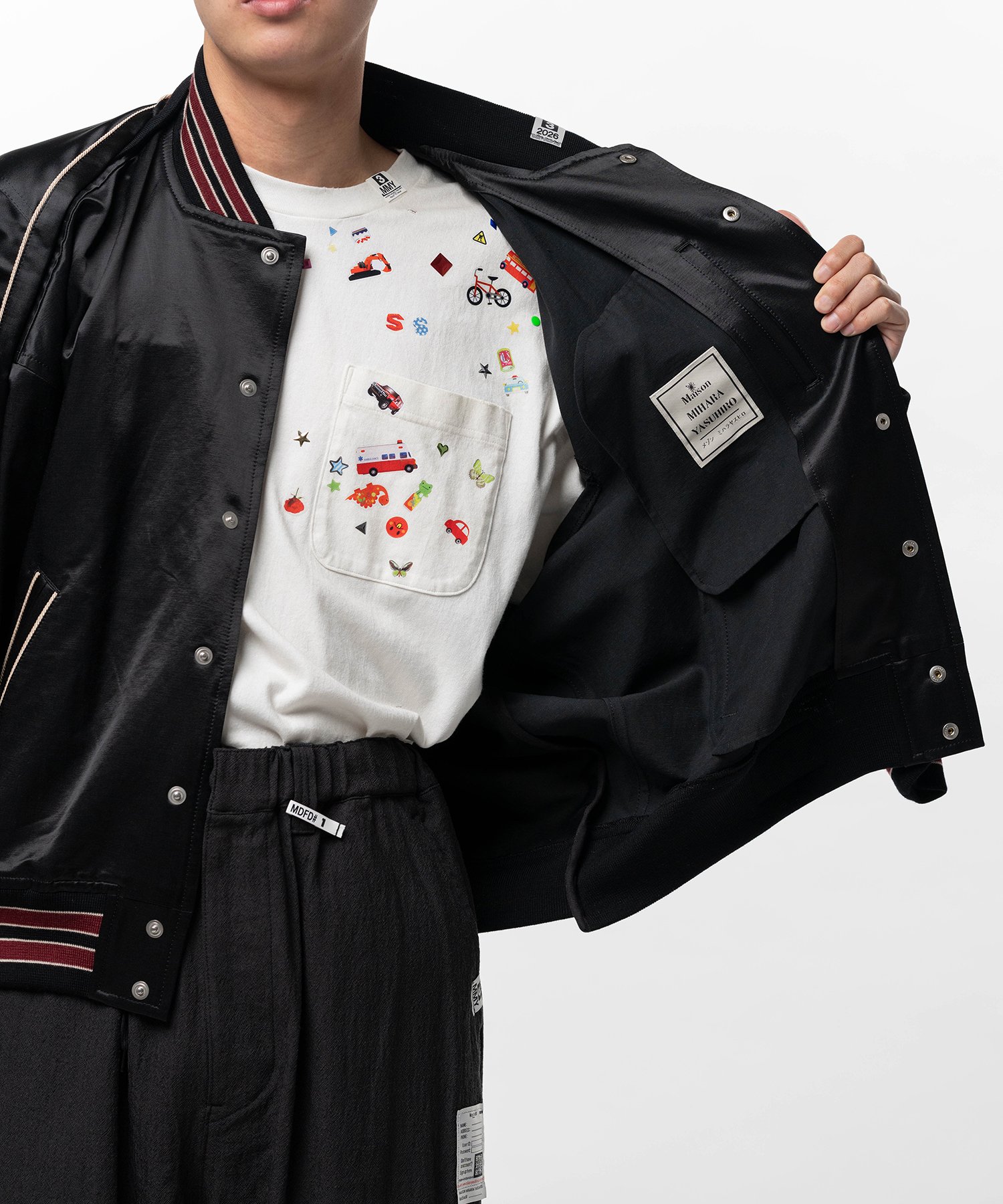 Double Sleeve Stadium Jacket