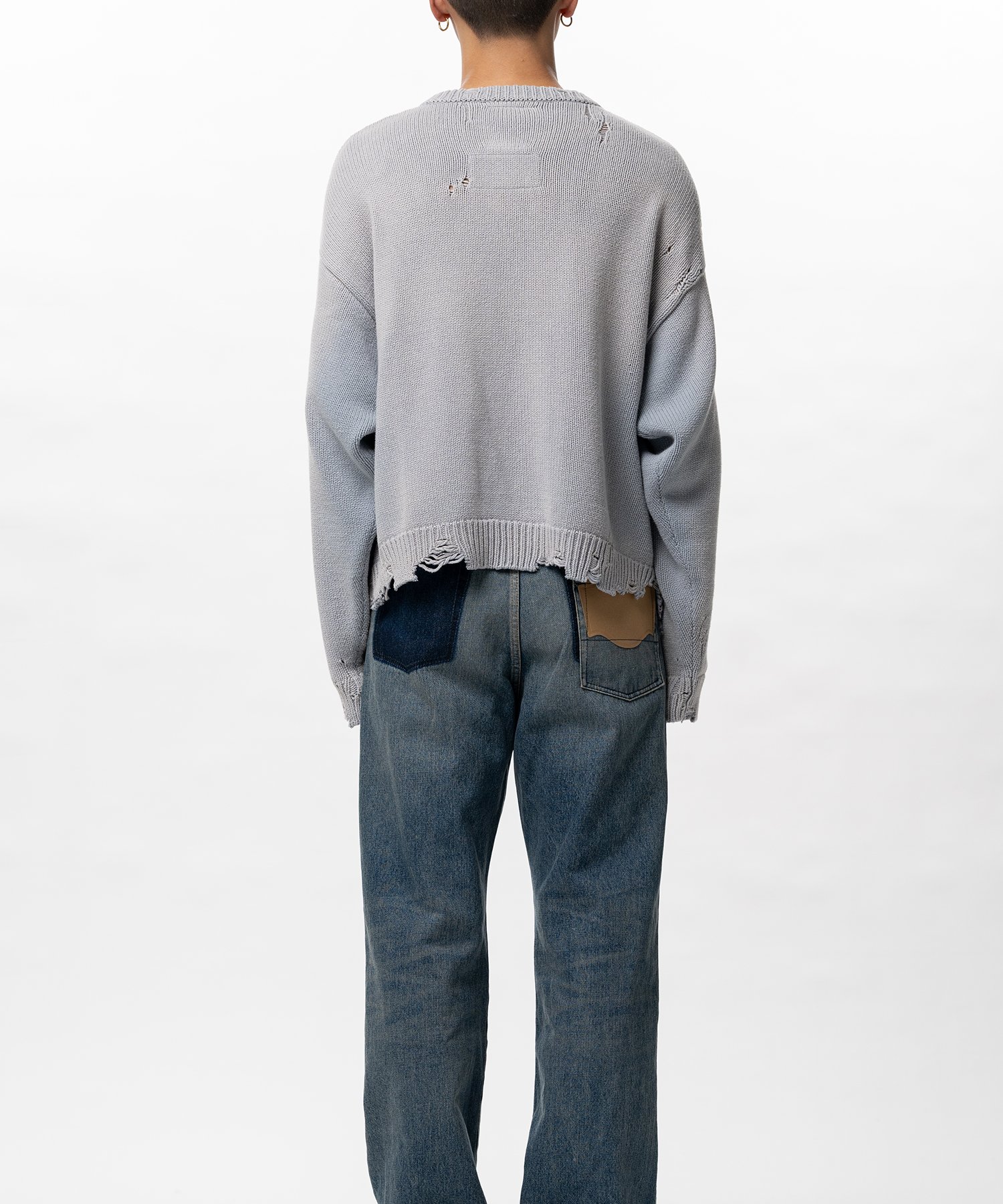 Dog Jacquard Knit Cardigan