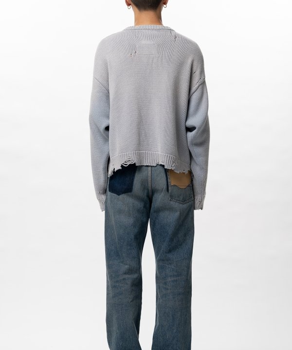 Dog Jacquard Knit Cardigan