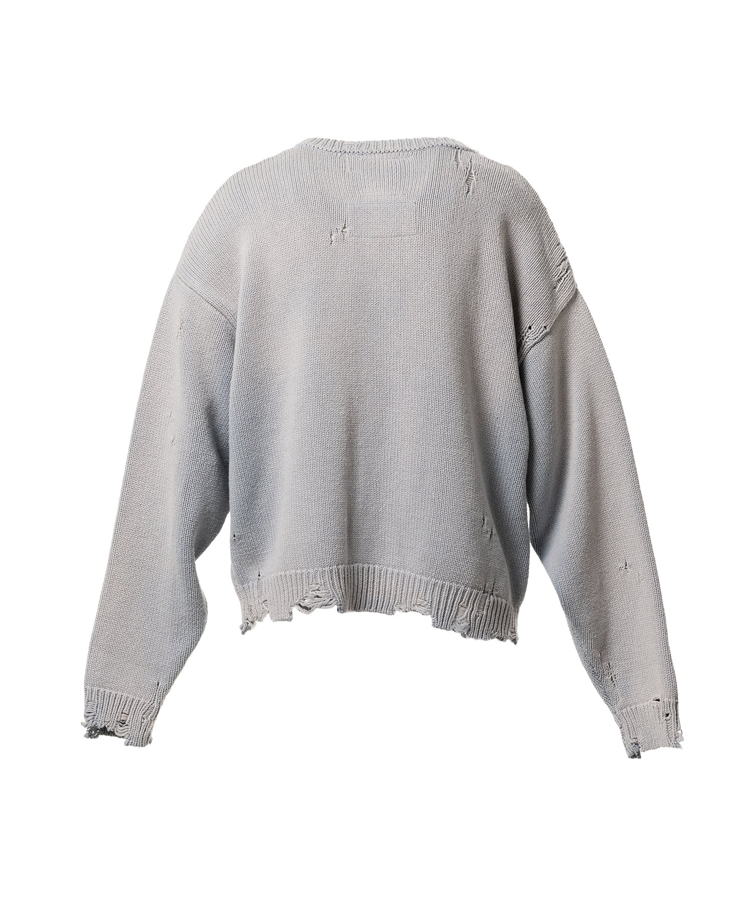 Dog Jacquard Knit Cardigan