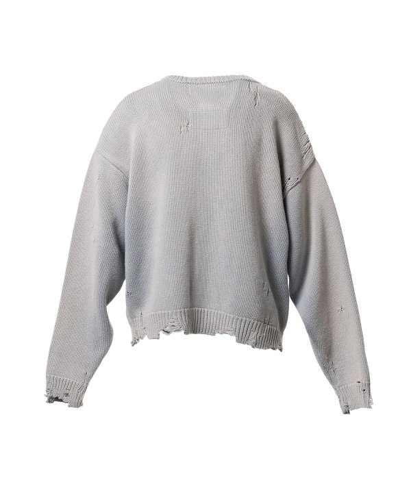 Dog Jacquard Knit Cardigan