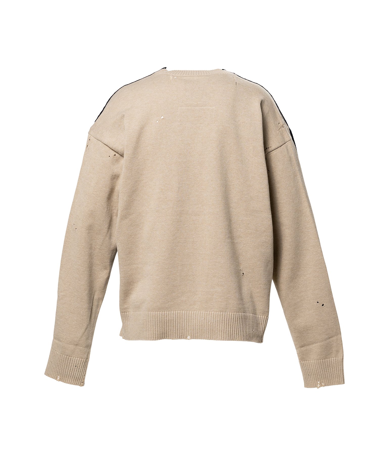 Front Back Combined Knit Cardigan