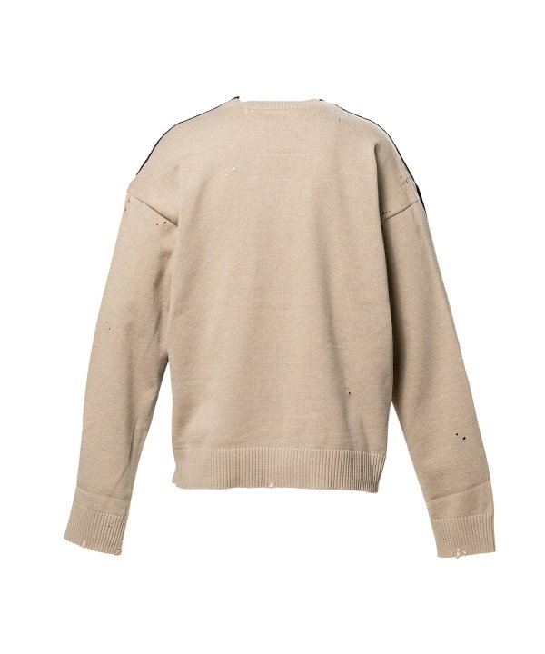 Front Back Combined Knit Cardigan