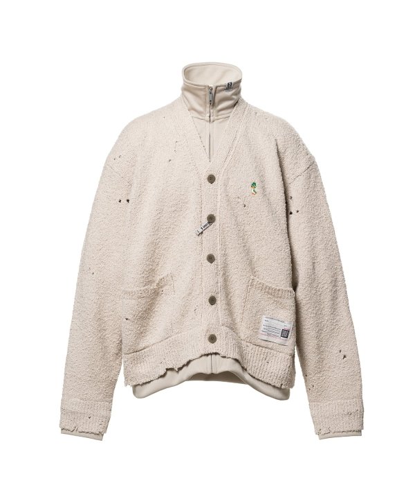 Layered Knit Cardigan