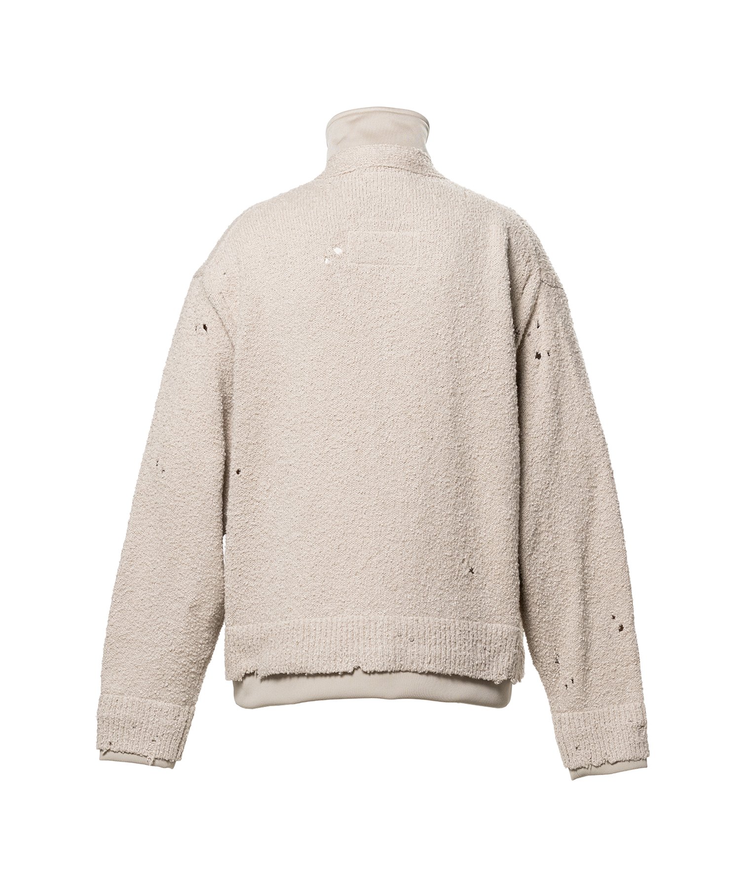 Layered Knit Cardigan