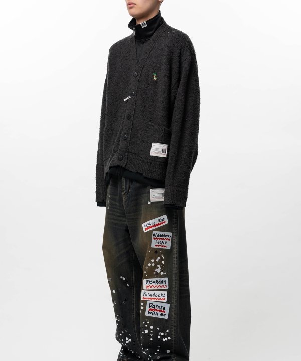 Layered Knit Cardigan