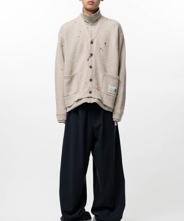 Layered Knit Cardigan