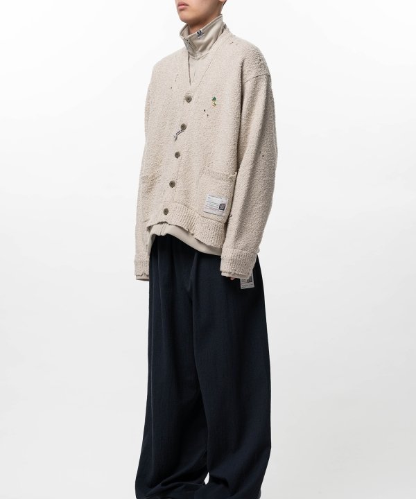 Layered Knit Cardigan