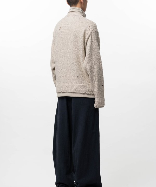 Layered Knit Cardigan