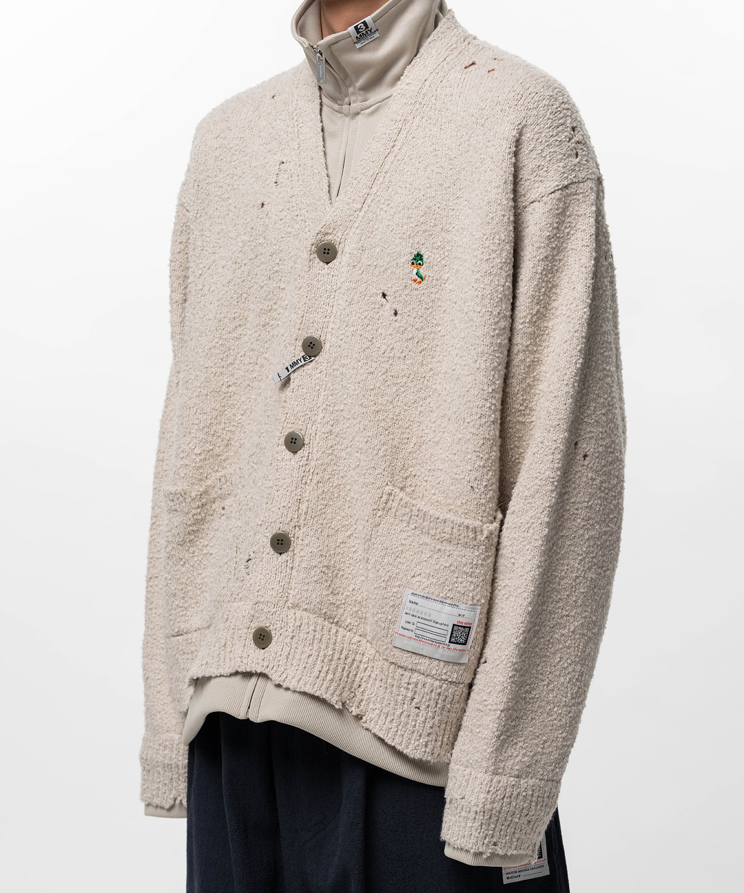 Layered Knit Cardigan