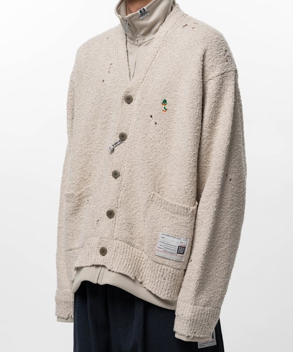 Layered Knit Cardigan