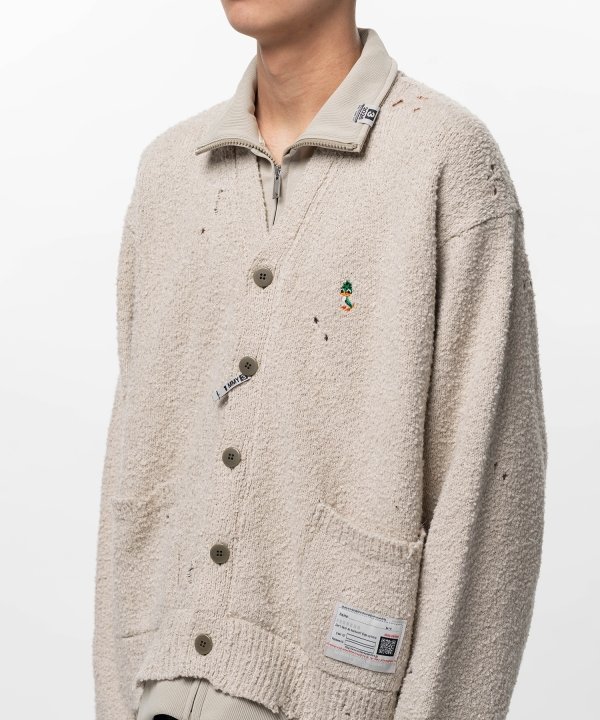 Layered Knit Cardigan