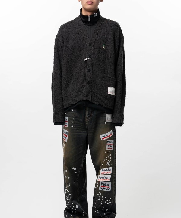 Layered Knit Cardigan