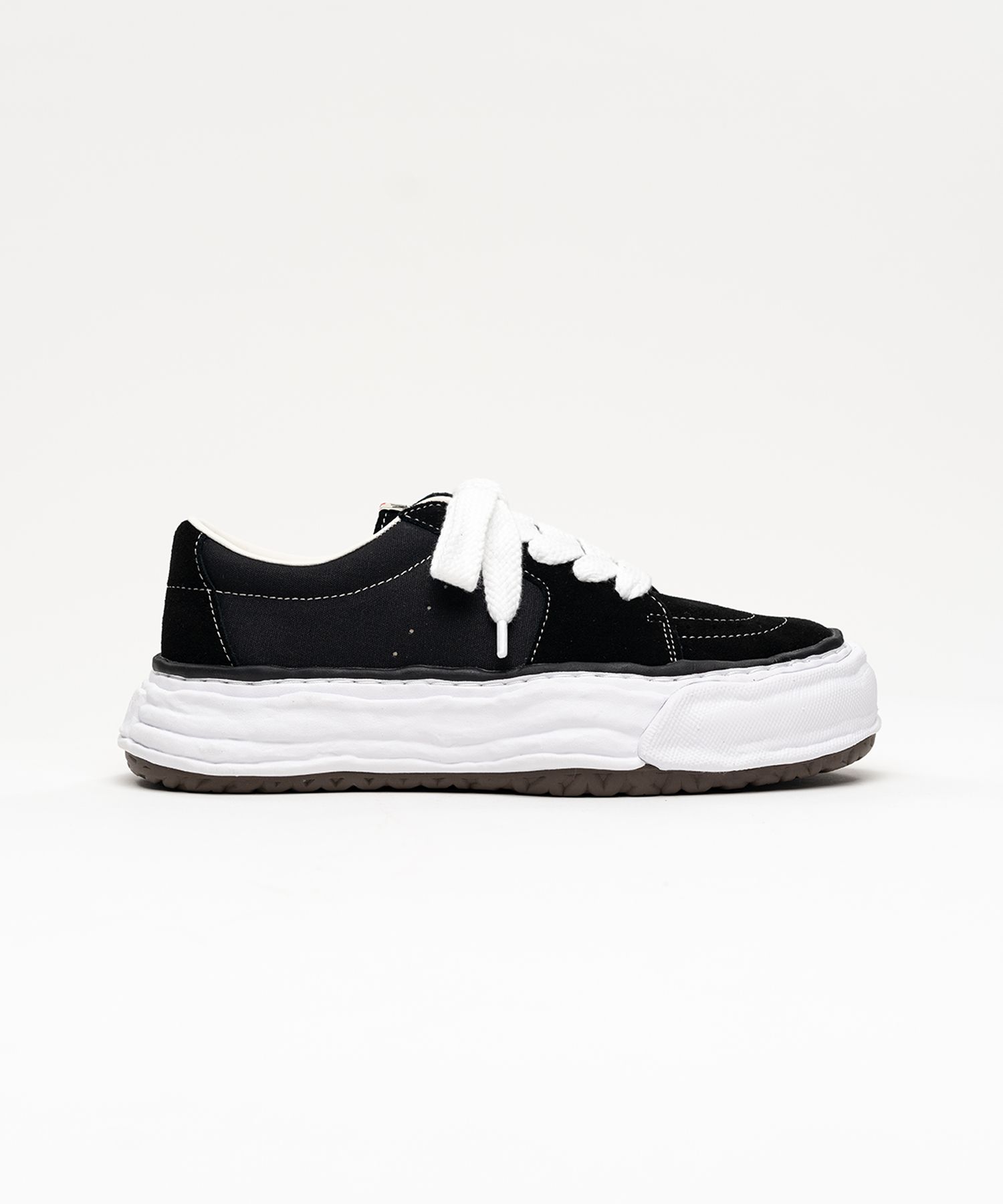 "ERIC" OG Sole Mix Material Low-top Sneaker