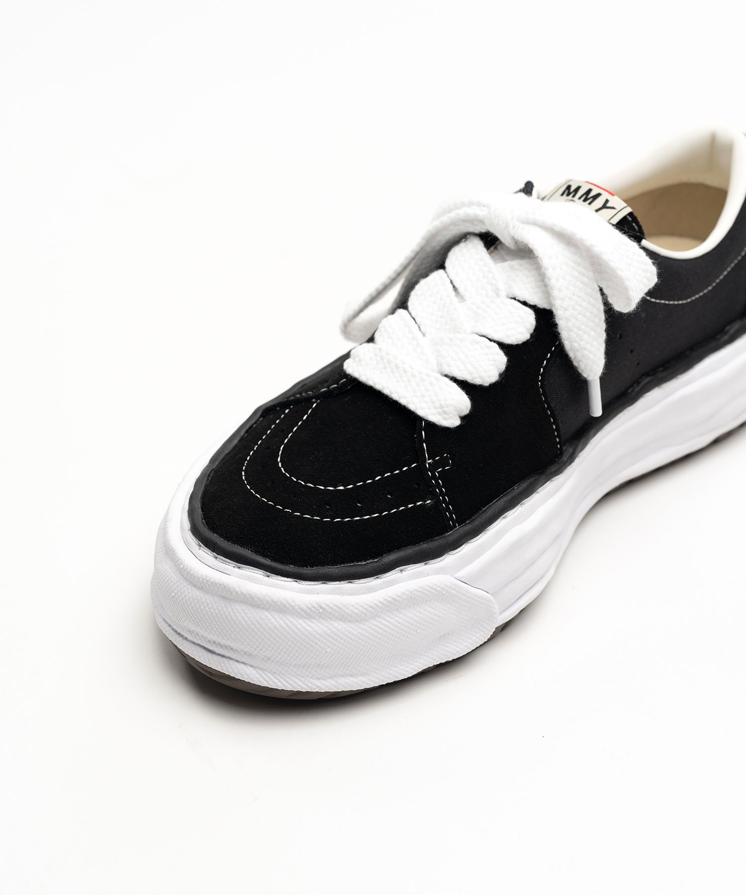 "ERIC" OG Sole Mix Material Low-top Sneaker