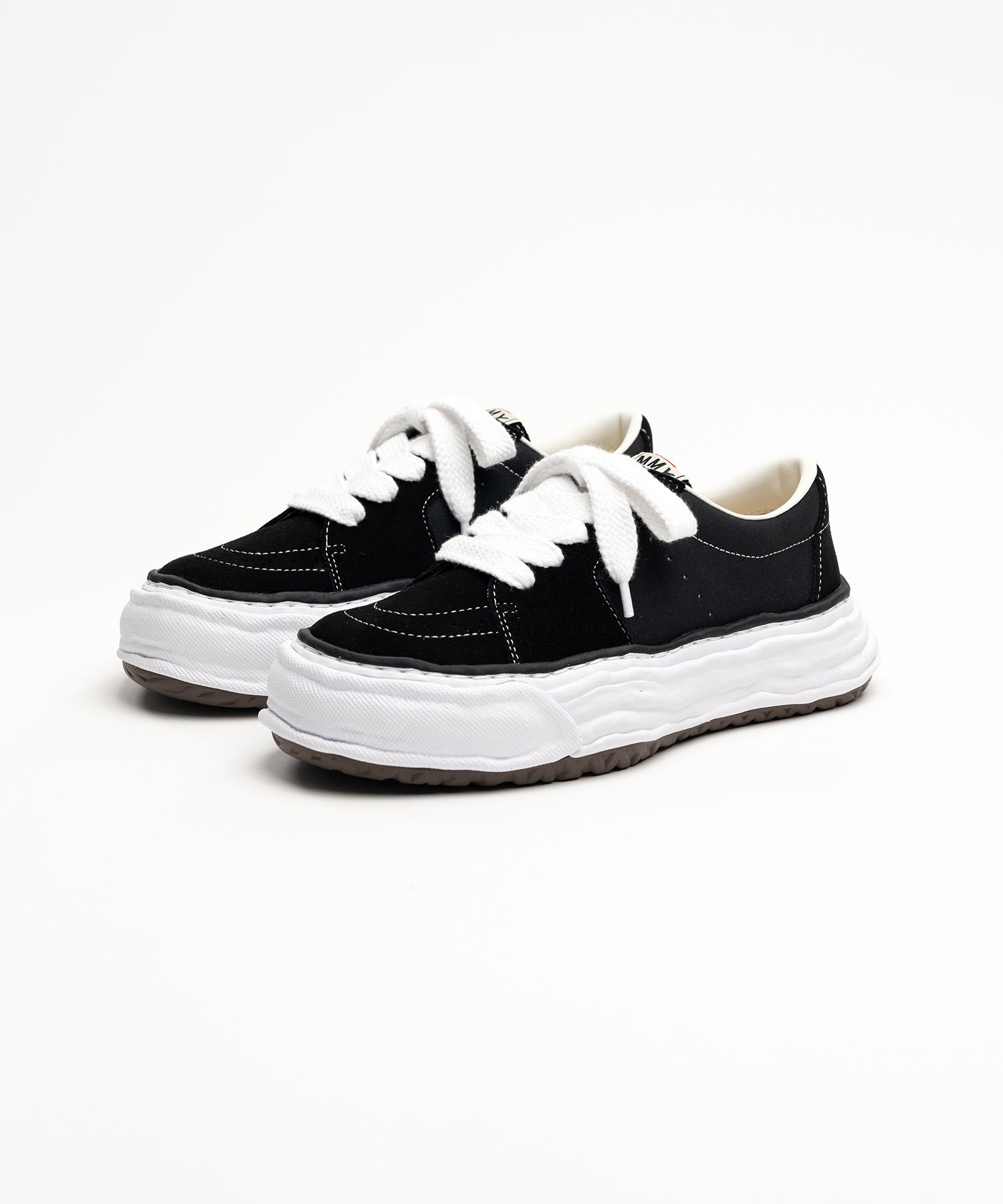 "ERIC" OG Sole Mix Material Low-top Sneaker