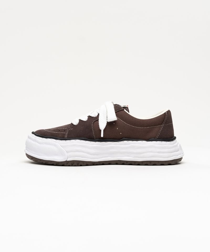 "ERIC" OG Sole Mix Material Low-top Sneaker