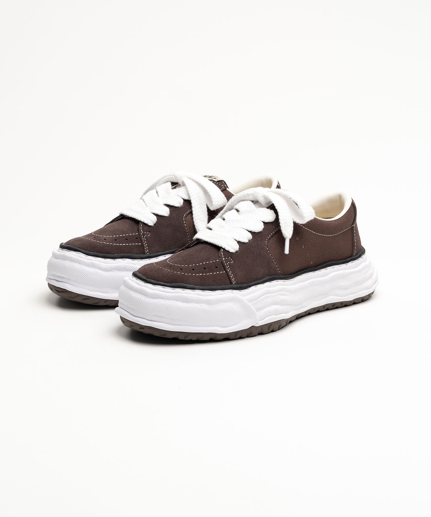 "ERIC" OG Sole Mix Material Low-top Sneaker