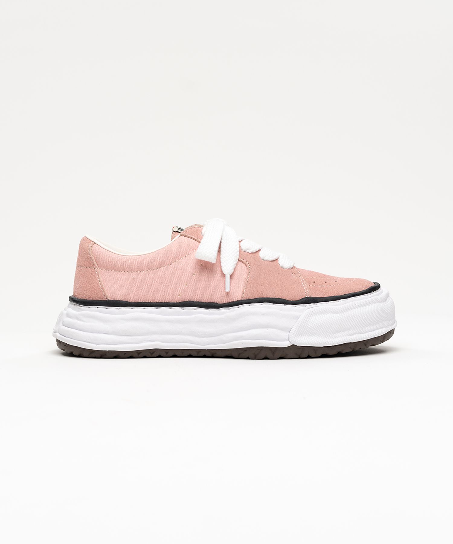 "ERIC" OG Sole Mix Material Low-top Sneaker