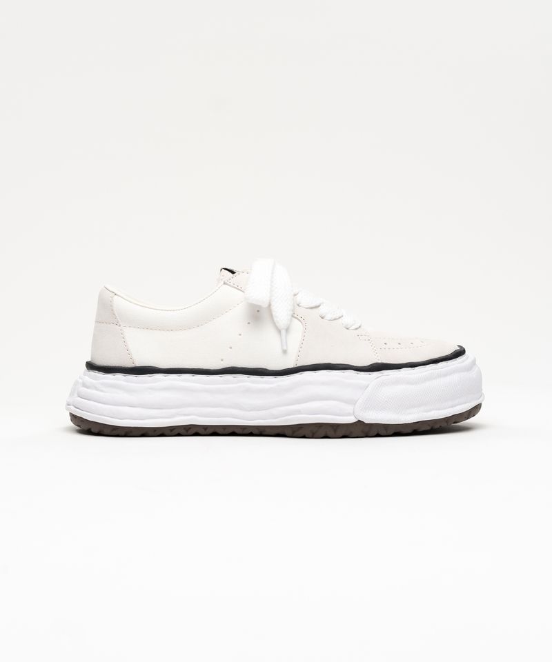 "ERIC" OG Sole Mix Material Low-top Sneaker