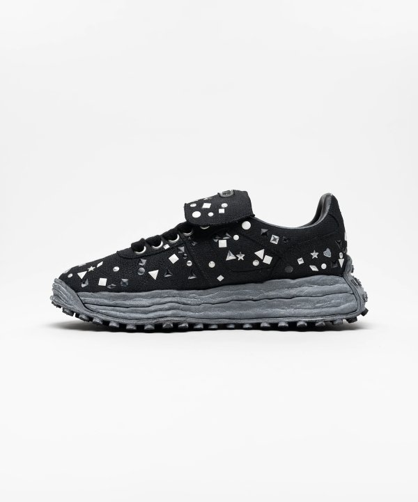 【EXCLUSIVE】"SCOTT" OG Sole Embellished Canvas Low-top Sneaker