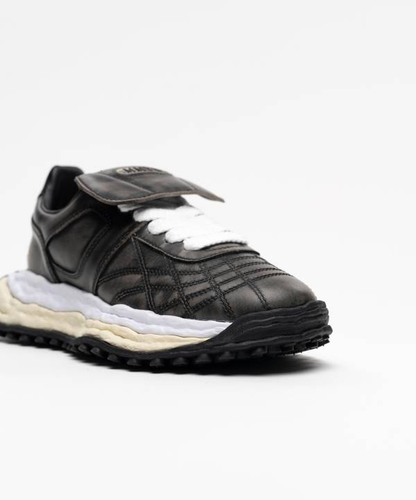 "SCOTT" OG Sole Vintage Leather Effect Low-top Sneaker