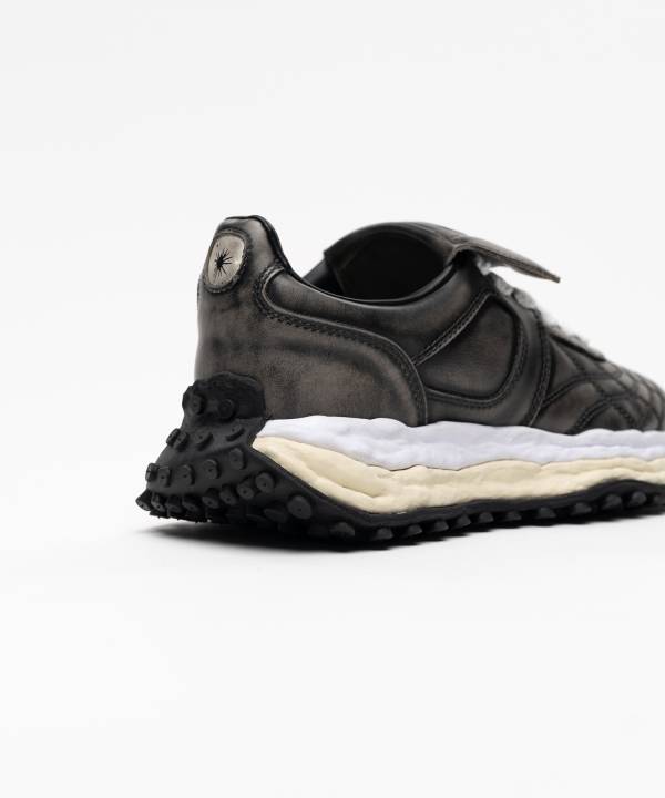 "SCOTT" OG Sole Vintage Leather Effect Low-top Sneaker