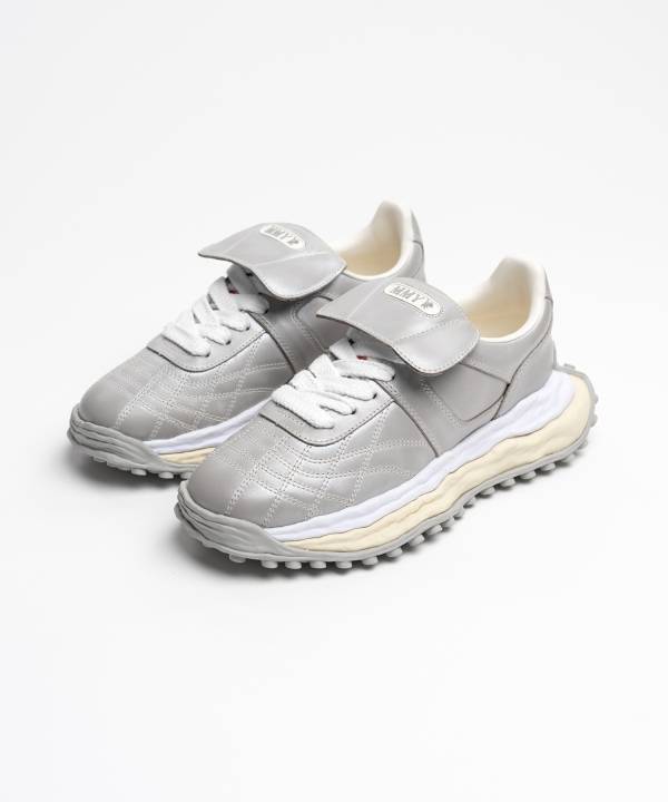 "SCOTT" OG Sole Vintage Leather Effect Low-top Sneaker