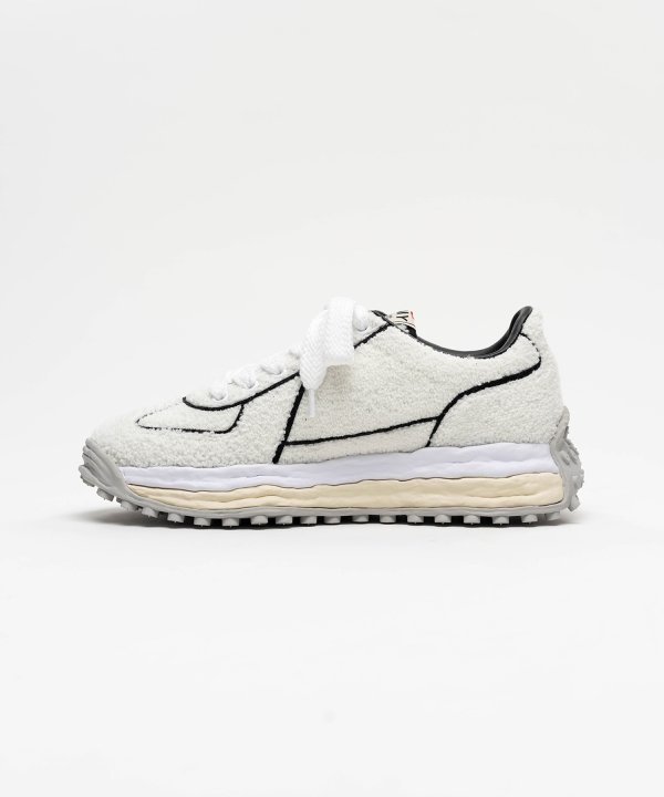 "LARRY" OG Sole Chenille Embroidey Canvas Low-top Sneaker