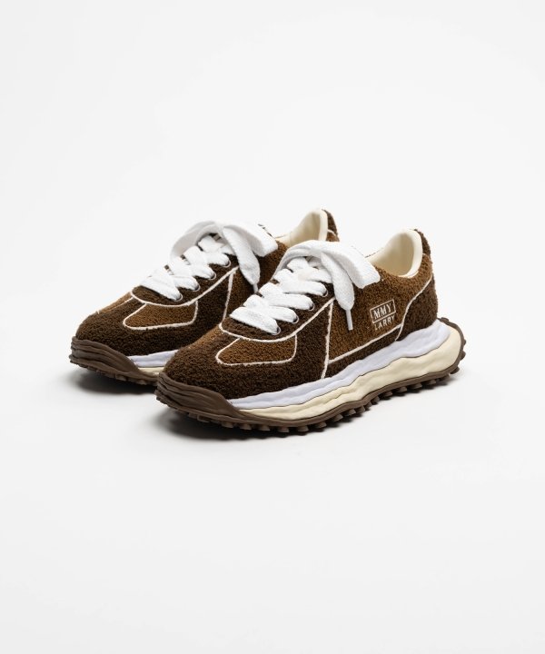 "LARRY" OG Sole Chenille Embroidey Canvas Low-top Sneaker