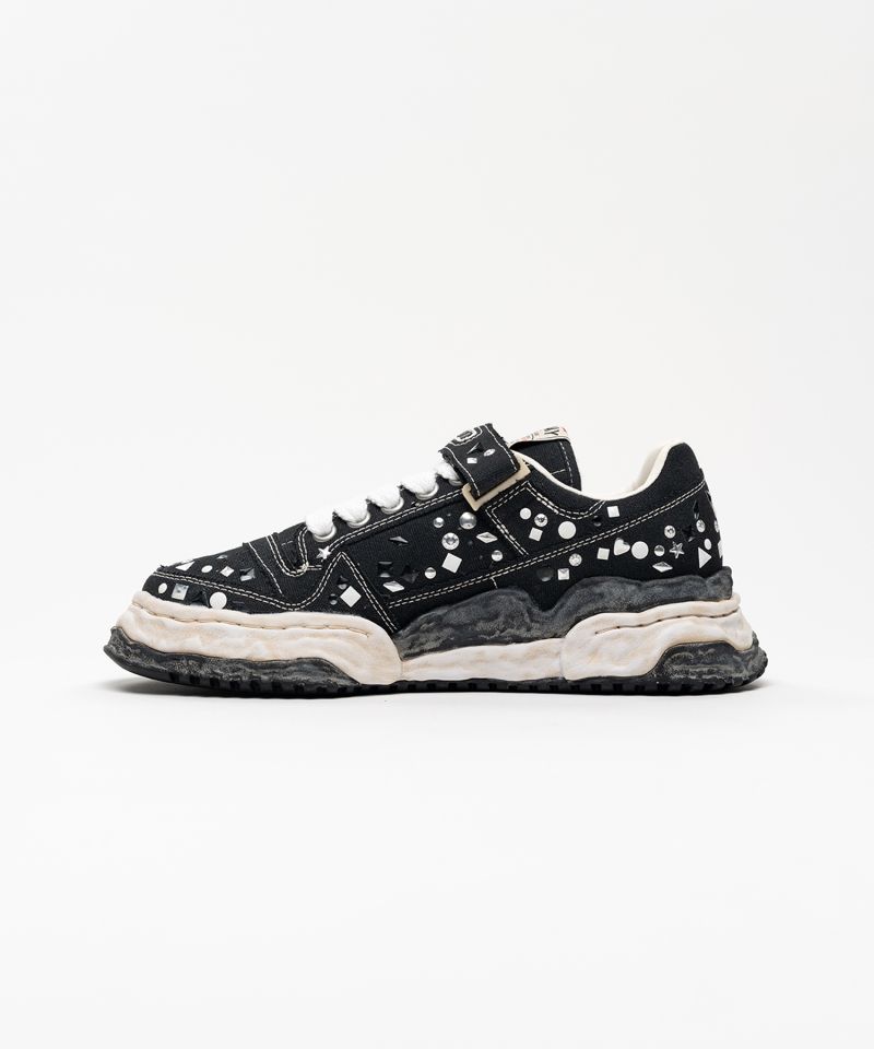 "KEITH" OG Sole Embellished Canvas Low-top Sneaker