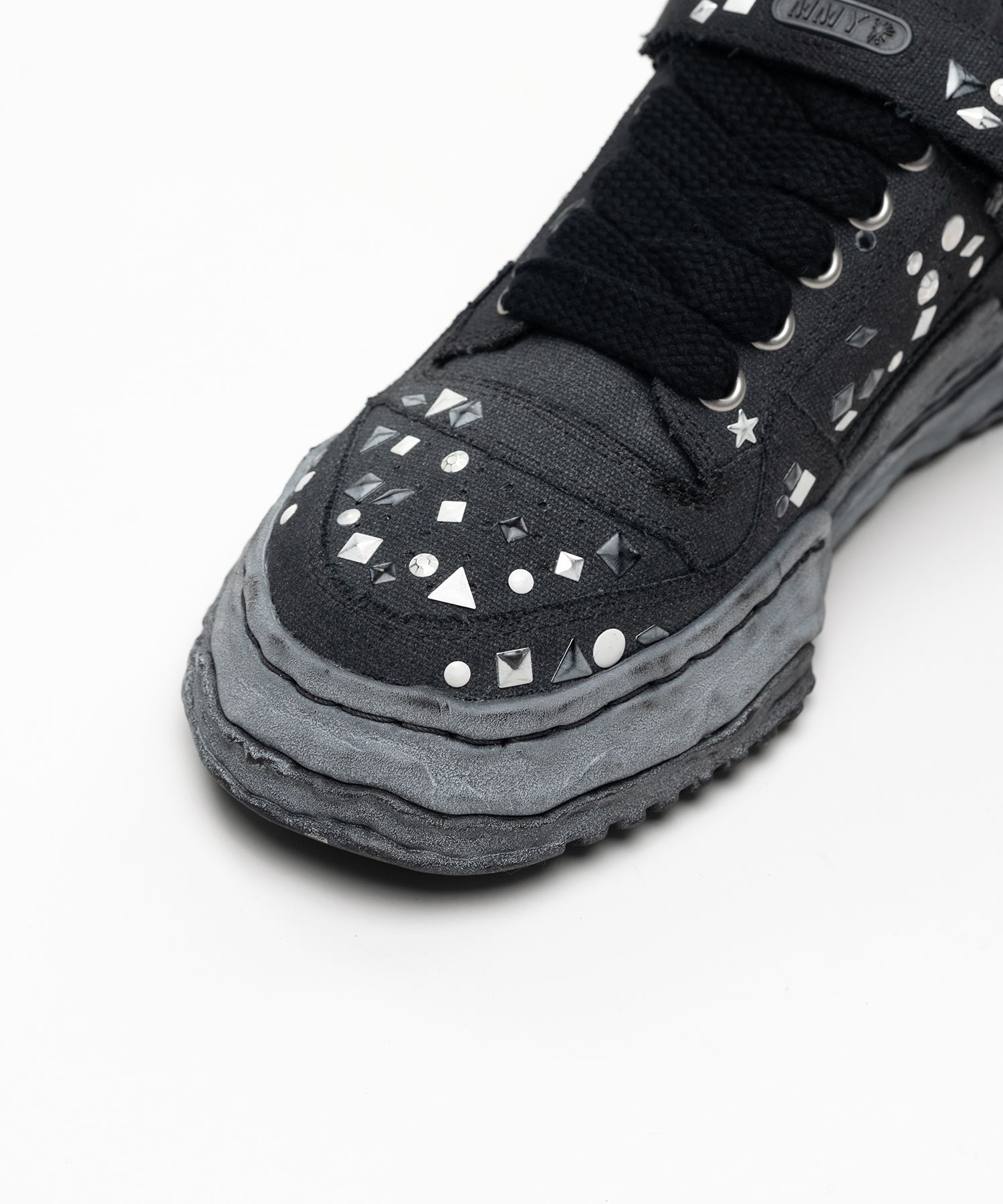 "KEITH" OG Sole Embellished Canvas Low-top Sneaker