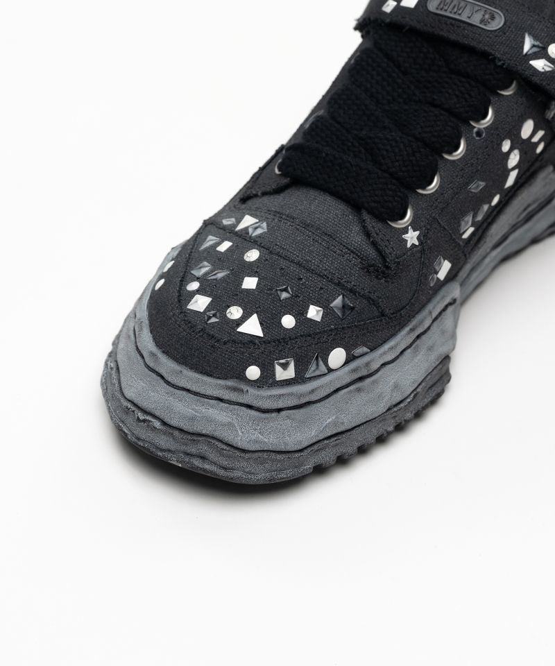 "KEITH" OG Sole Embellished Canvas Low-top Sneaker