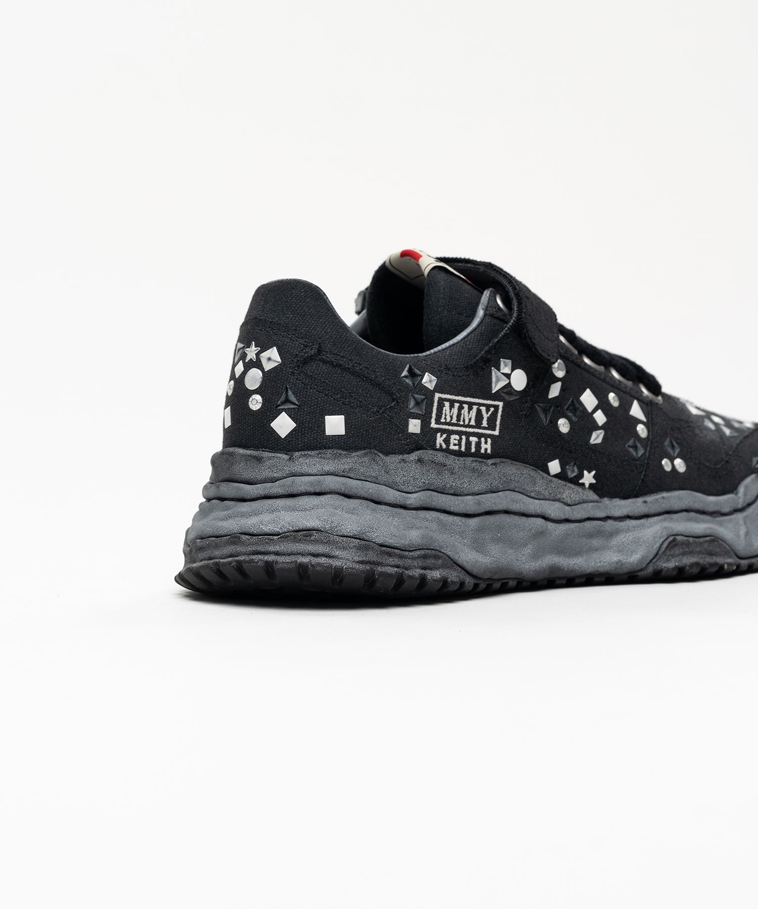 "KEITH" OG Sole Embellished Canvas Low-top Sneaker