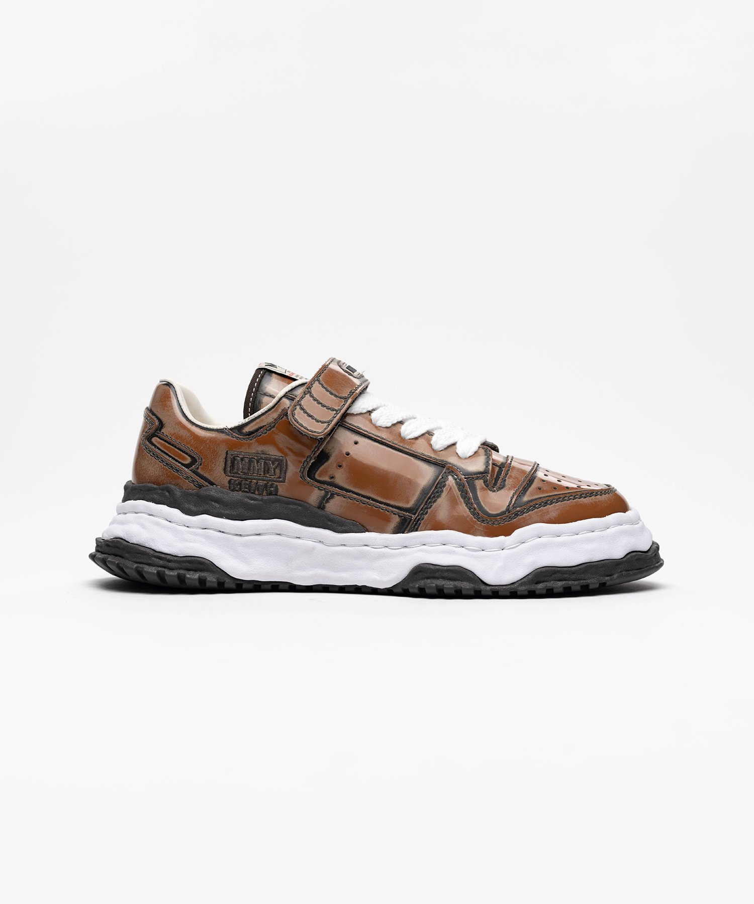 "KEITH" OG Sole Vintage Advantique Leather Low-top Sneaker