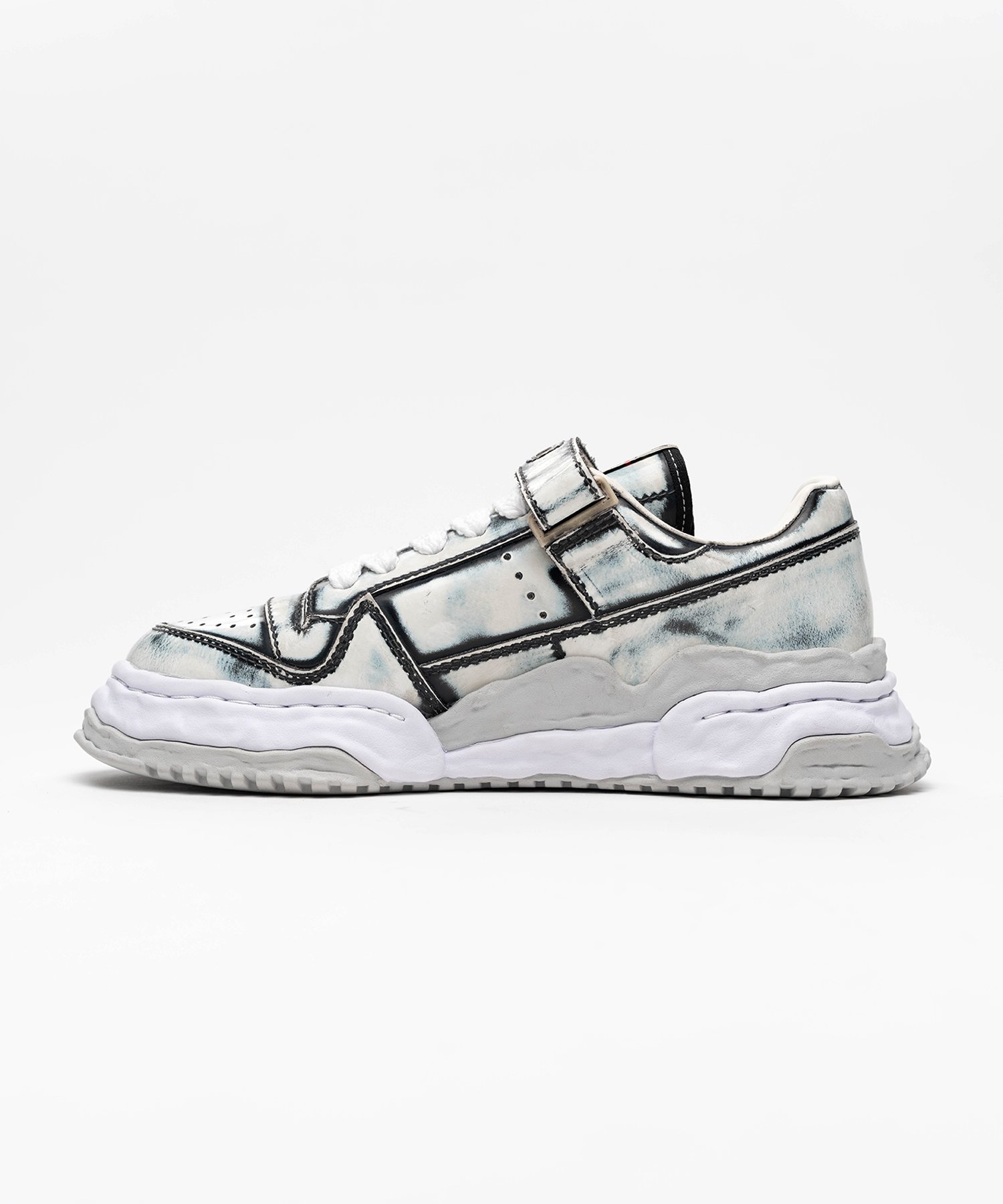 "KEITH" OG Sole Vintage Advantique Leather Low-top Sneaker