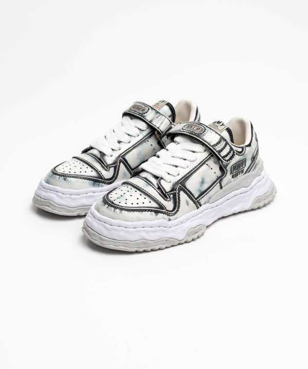 "KEITH" OG Sole Vintage Advantique Leather Low-top Sneaker