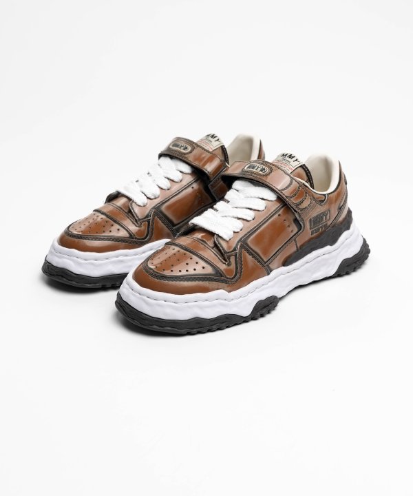 "KEITH" OG Sole Vintage Advantique Leather Low-top Sneaker