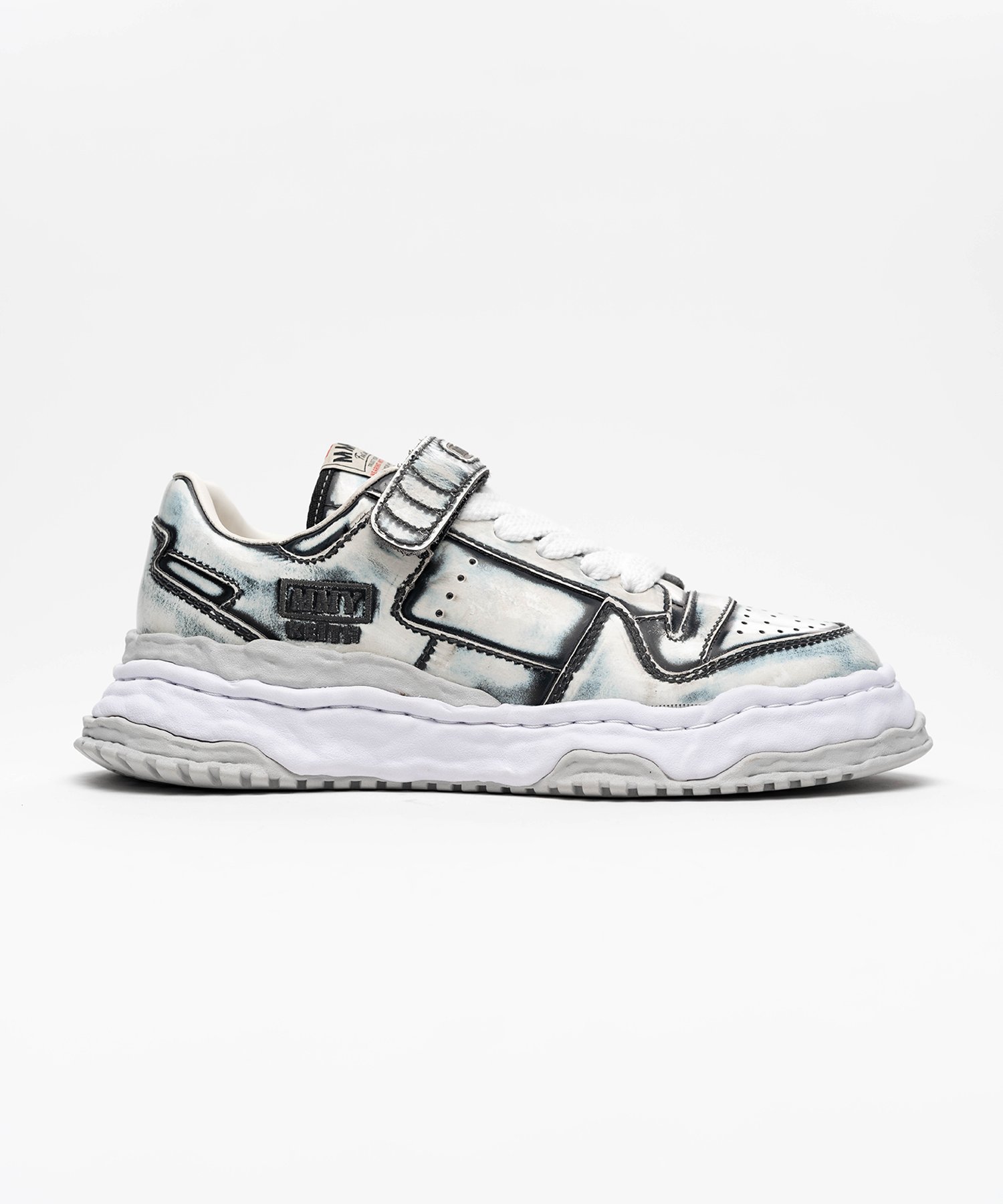 "KEITH" OG Sole Vintage Advantique Leather Low-top Sneaker