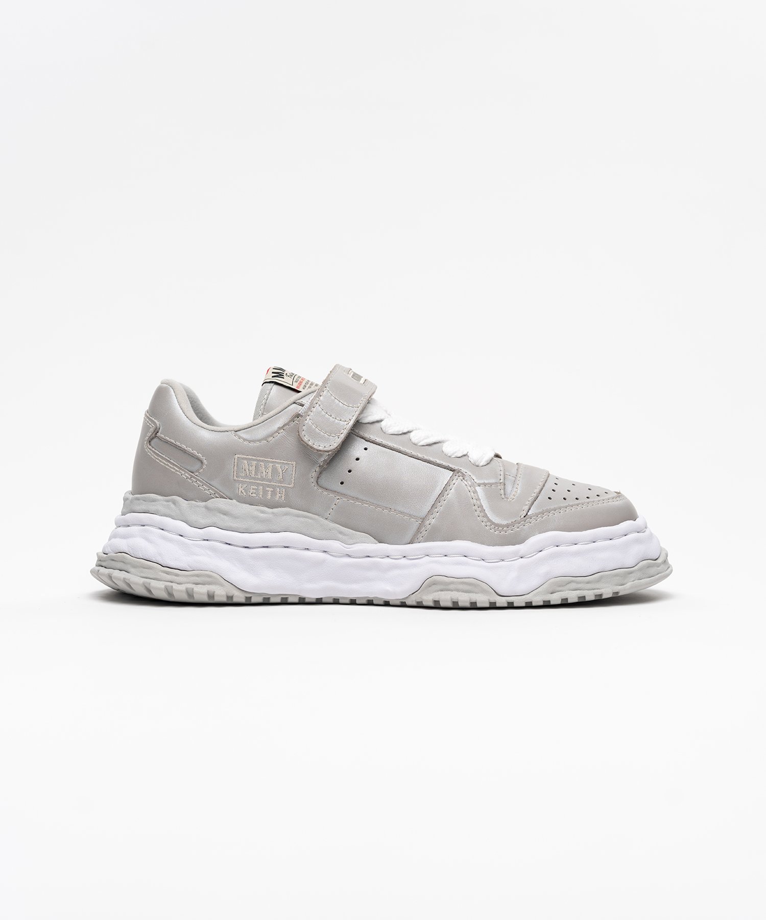 "KEITH" OG Sole Vintage Leather Effect Low-top Sneaker