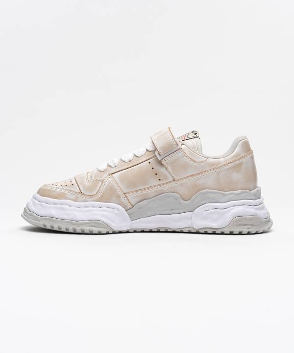 "KEITH" OG Sole Vintage Leather Effect Low-top Sneaker