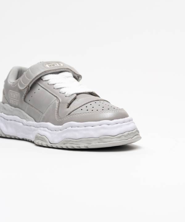 "KEITH" OG Sole Vintage Leather Effect Low-top Sneaker