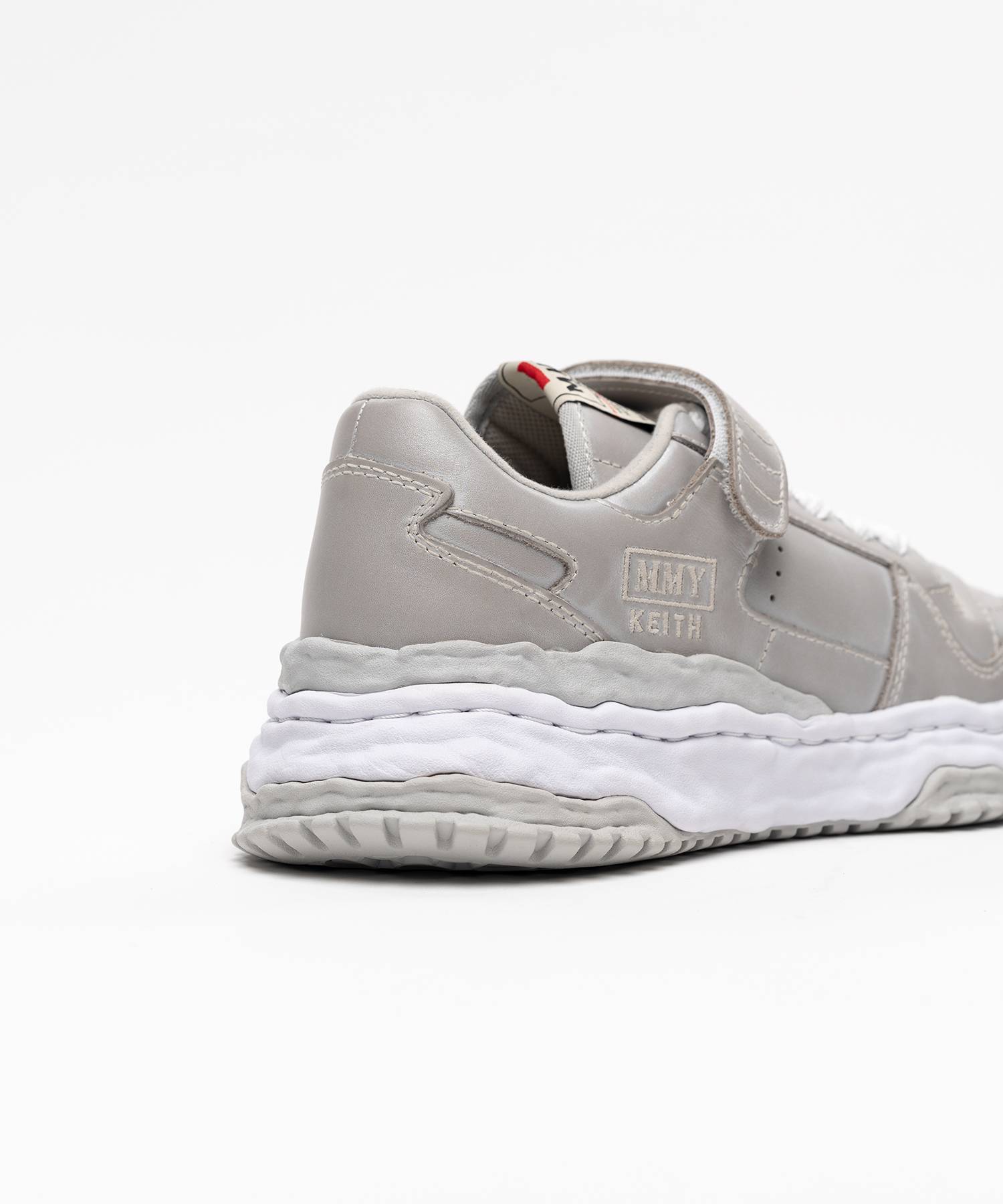 "KEITH" OG Sole Vintage Leather Effect Low-top Sneaker