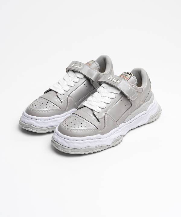 "KEITH" OG Sole Vintage Leather Effect Low-top Sneaker