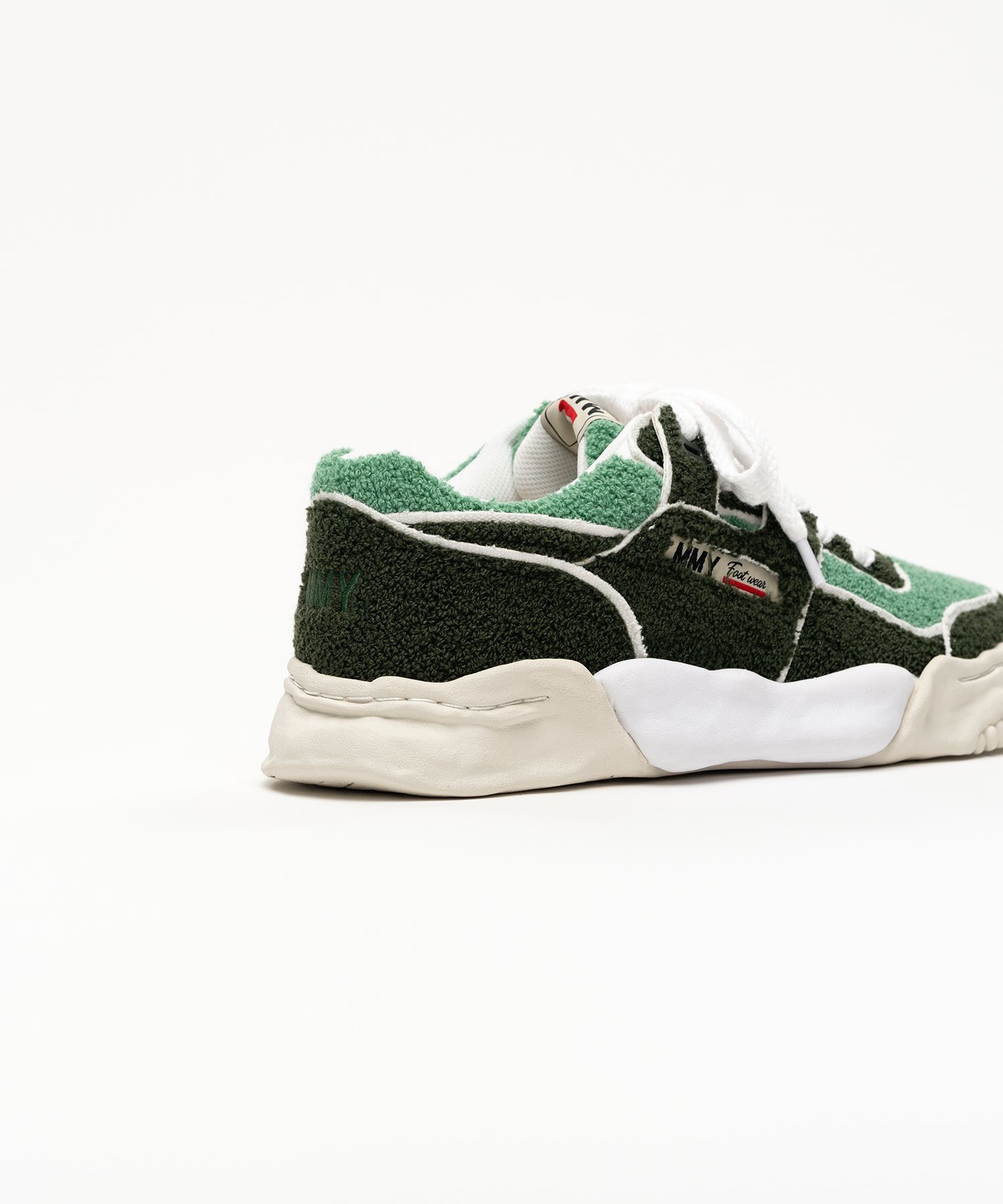 "PARKER" OG Sole Chenille Embroidey Canvas Low-top Sneaker