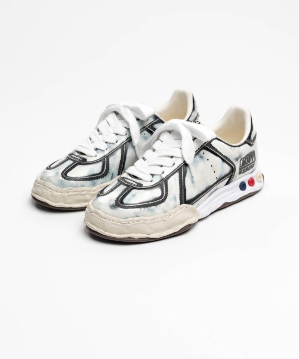 "HERBIE" OG Sole Vintage Advantique Leather Low-top Sneaker