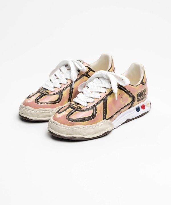 "HERBIE" OG Sole Vintage Advantique Leather Low-top Sneaker