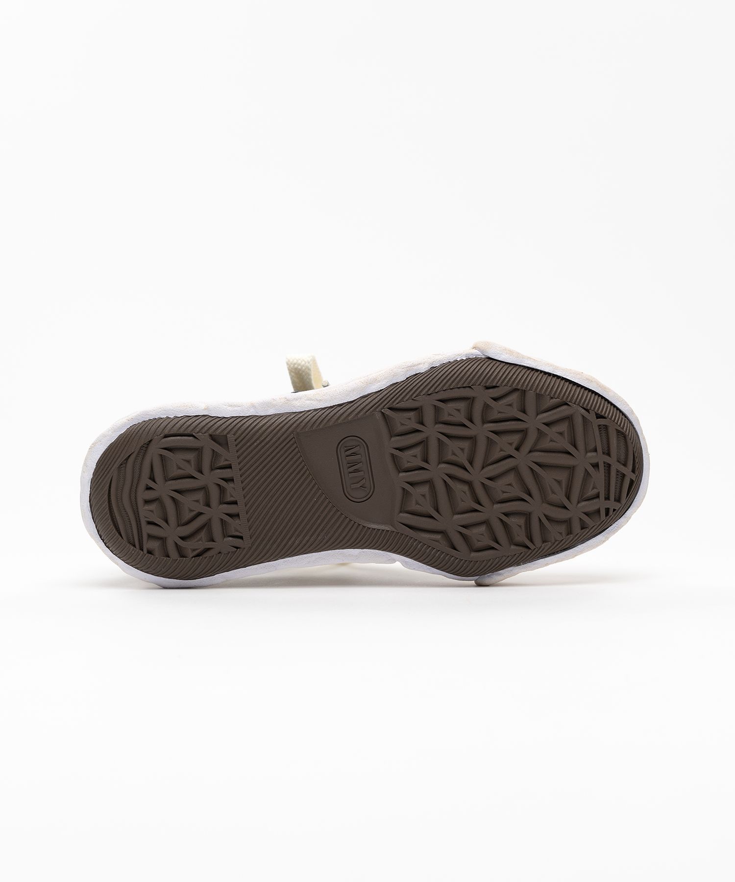 "PETERSON23" OG Sole Ripped Overdye Canvas Low-top Sneaker