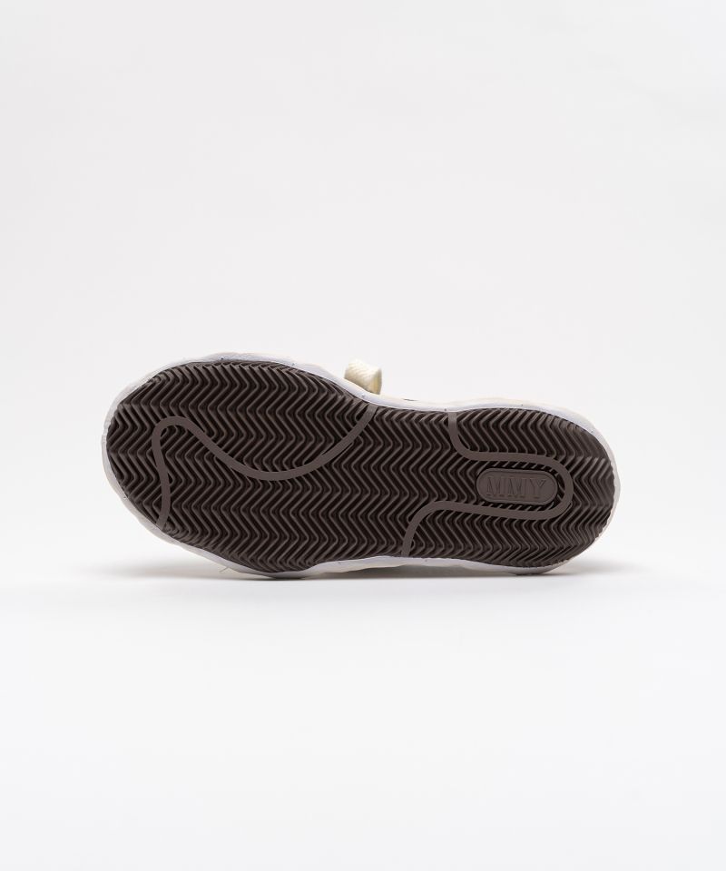 "BLAKEY" OG Sole Ripped Overdye Canvas Low-top Sneaker